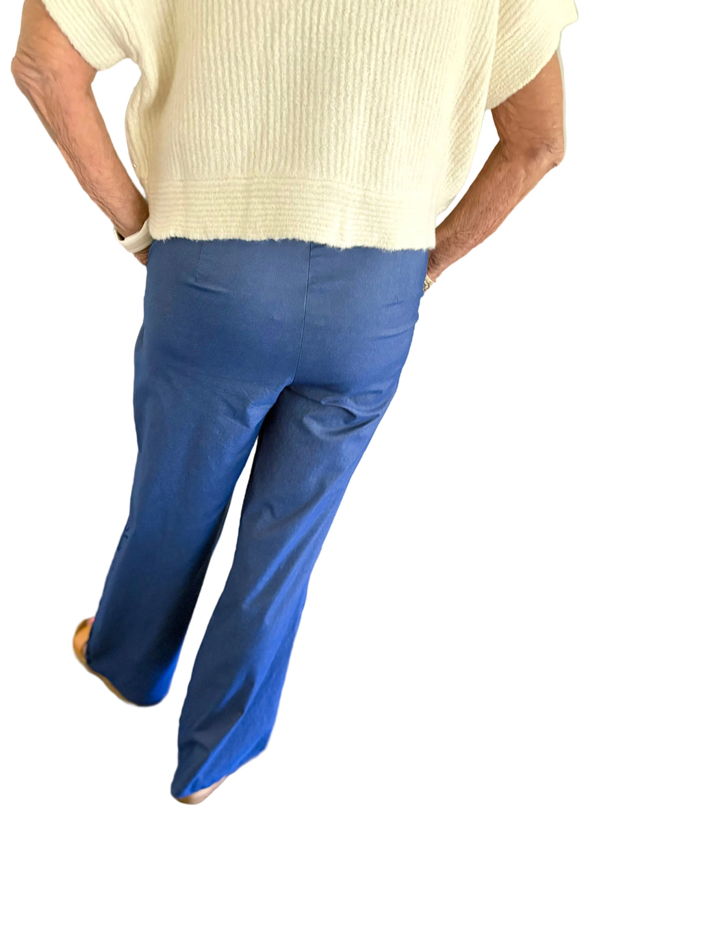 High Waist Hydrangea Pant
