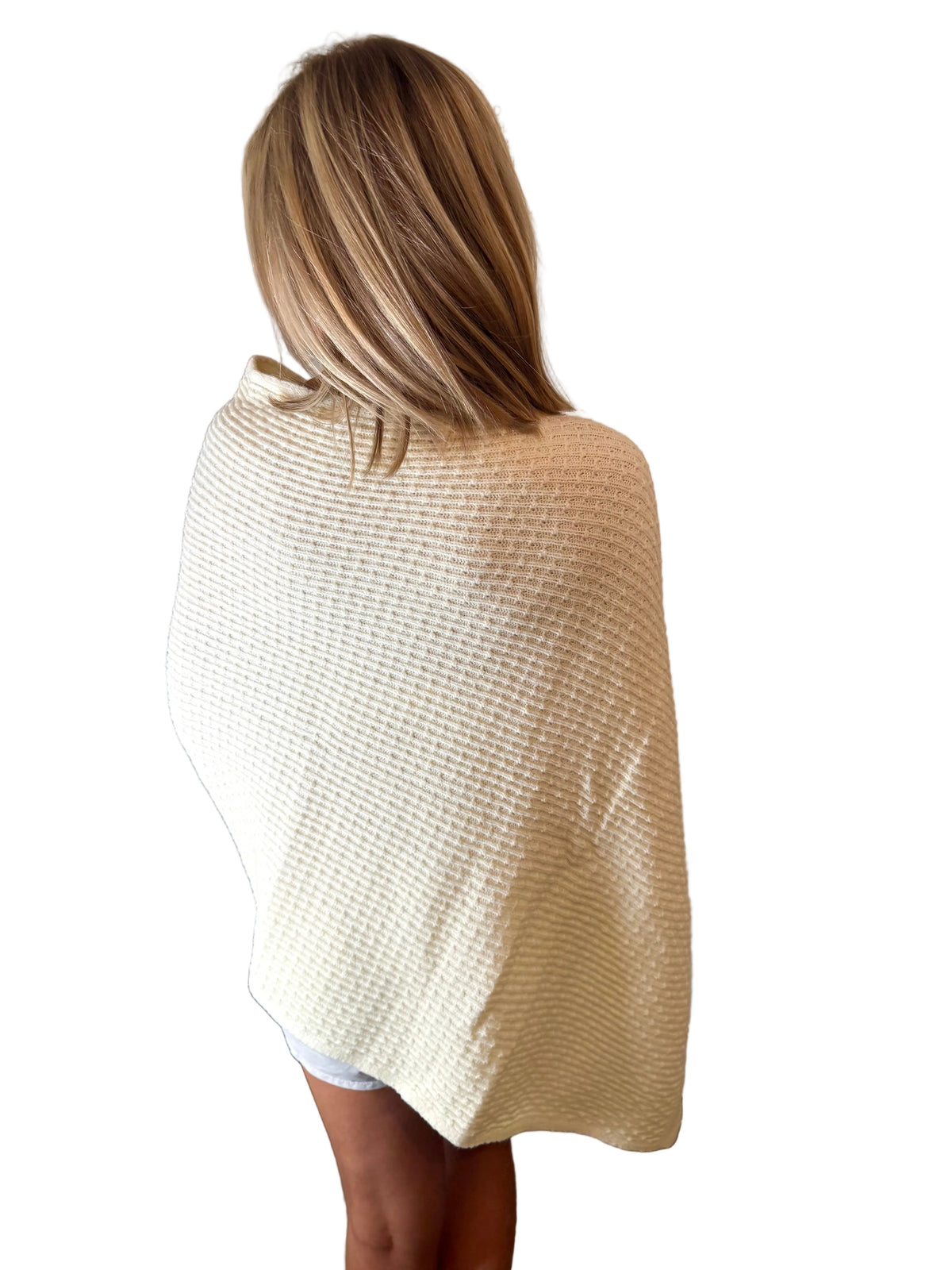 The Porch Swing Wrap - In Beige