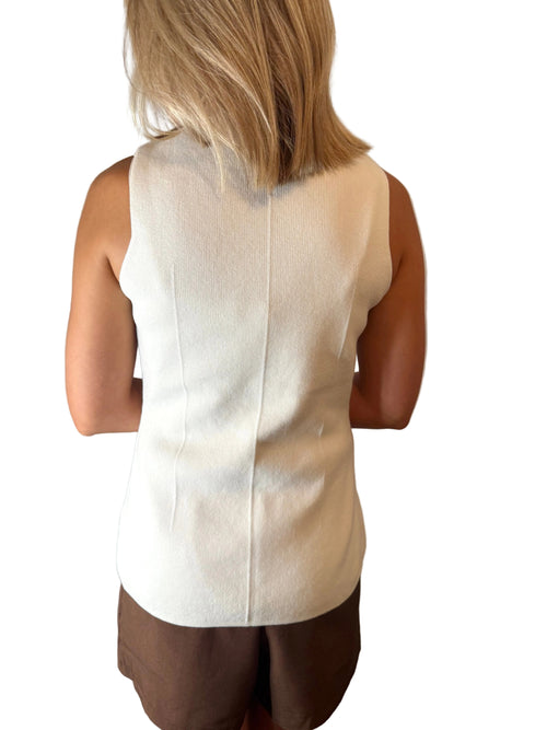 Elevated Ivory Top