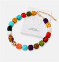 Fall Multi-color bead necklace